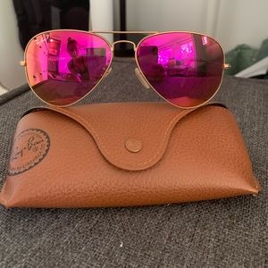 RayBan Polarized aviator sunglasses